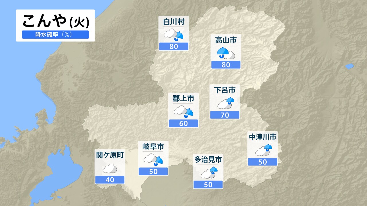 岐阜 県 天気
