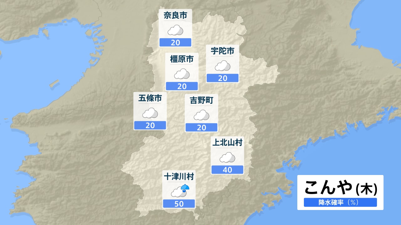 週間 天気 奈良 市