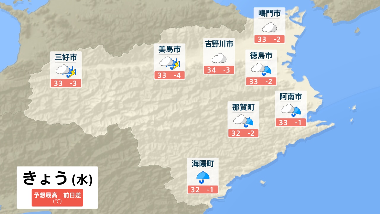 徳島 県 の 天気