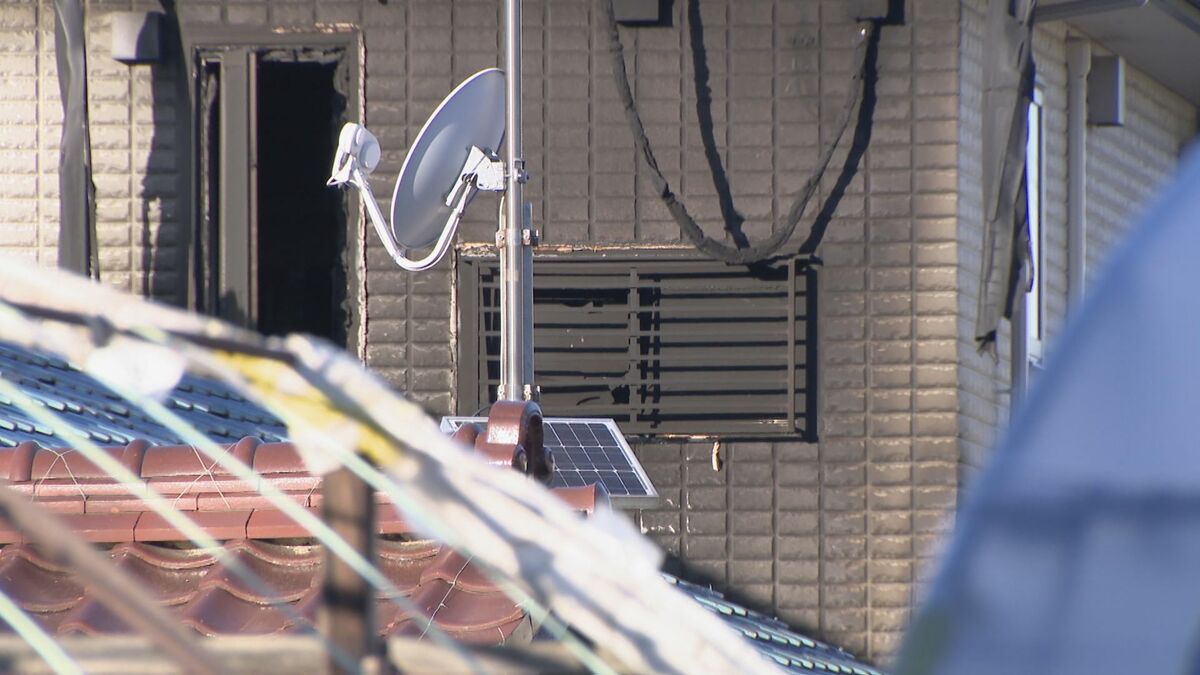 ｢隣の家が爆発…｣ 住人の女性が死亡 同居する息子も全身にやけど 愛知･刈谷市で早朝に住宅火災 火元の住宅には5人が暮らす