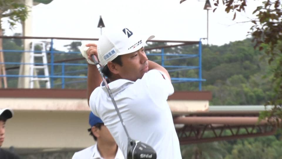 比嘉一貴プロが選手育成のジュニアゴルフ大会を主催