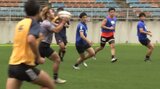 「優勝で震災への支援の感謝伝えたい」アマチュアラグビー国際大会出場のチームが国内最後の練習 岩手・釜石市|TBS NEWS DIG