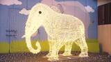 49年愛された池田動物園の人気者「インドゾウのメリー」イルミネーションで再現【岡山】|TBS NEWS DIG