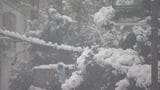 3連休は雪に注意 岐阜で積雪4センチ 名古屋でも一時雪が舞う|TBS NEWS DIG