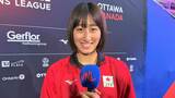 代表デビュー秋本美空「打ち抜くことができてよかった」、石川真佑「良い雰囲気でできた」バレー女子日本、初戦快勝で好発進 |TBS NEWS DIG