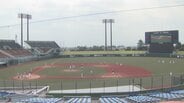 土から人工芝へ　準決勝・決勝の舞台「アルペンスタジアム」で練習　23日に準決勝、25日に決勝　夏の高校野球富山大会　|　富山のニュース｜天気・防災｜チューリップテレビ