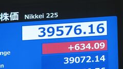 【速報】日経平均株価 上げ幅を拡大 一時600円以上値上がり| TBS CROSS DIG with Bloomberg