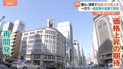 全国の土地価格 5年連続値上がり　最も高くなったのは東京･赤坂　地方の主要都市では上昇率鈍化も　公示地価きょう発表| TBS CROSS DIG with Bloomberg