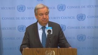 国連事務総長が歓迎の声明 ガザ和平計画の「第一段階」合意を受けて 「関係者全員に対し合意条項を遵守するよう強く求める」| TBS CROSS DIG with Bloomberg