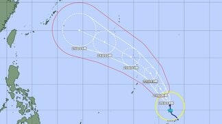 台風18号(ソウデル)が急速発達の予想「非常に強い」勢力で24日にかけ日本の南へ北上 今後の進路に厳重警戒【雨と風のシミュレーション】 | 富山のニュース|天気・防災|チューリップテレビ