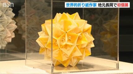 今まで誰も見たことない“折り紙”の世界を」ユニット折りの折り紙作家
