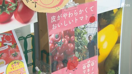 県外からも客を集めるブランドトマト「マキノハニー」 ファンの心を