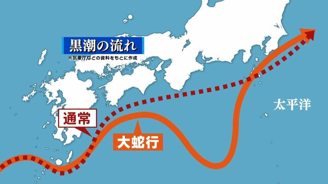 過去最長の「黒潮大蛇行」が終息　不漁や異常気象の原因だったのか？海流のメカニズムは何？　私たちの生活への影響まで徹底解説|TBS NEWS DIG