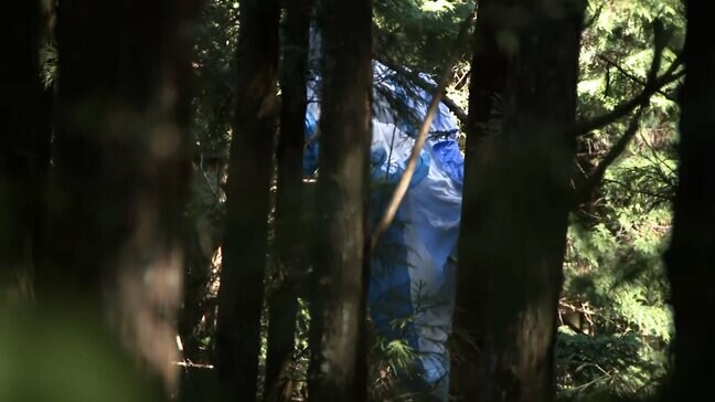 パラグライダー墜落、ひっくり返った状態で宙吊りか⋯75歳男性が死亡、木を一本一本切り倒しての救助活動で12時間要したか(高知)|TBS NEWS DIG