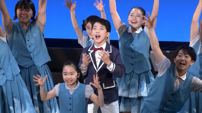 大阪・関西万博会場での上演に向け “岡山子ども未来ミュージカル「ハロルド！」” の壮行会【岡山】|TBS NEWS DIG