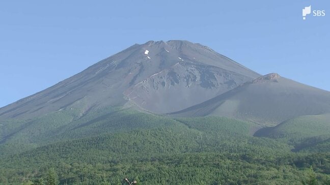 「体調不良で動けなくなっている人がいる」富士山で51歳男性が山岳遭難 脱水症状や低体温症か=静岡県警|TBS NEWS DIG