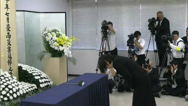 西日本豪雨から7年 甚大な被害受けた真備地区に献花台 犠牲者を追悼「あの日の教訓を」【岡山】|TBS NEWS DIG