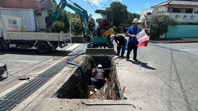 震度5強の南島原市で水道管破裂　市内最大440世帯で断水被害【令和8年熊本地震】|TBS NEWS DIG