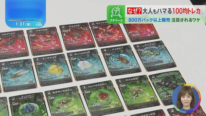 大ヒット「100均トレカ」に大人もハマるワケ【THE TIME,】 |TBS NEWS DIG
