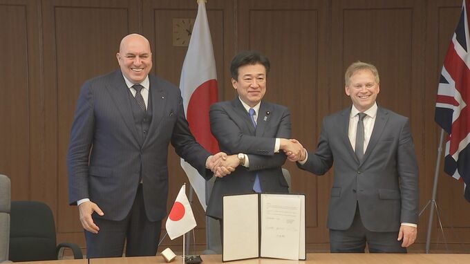日英伊の防衛閣僚、次期戦闘機開発の国際機関設立に合意　条約も署名