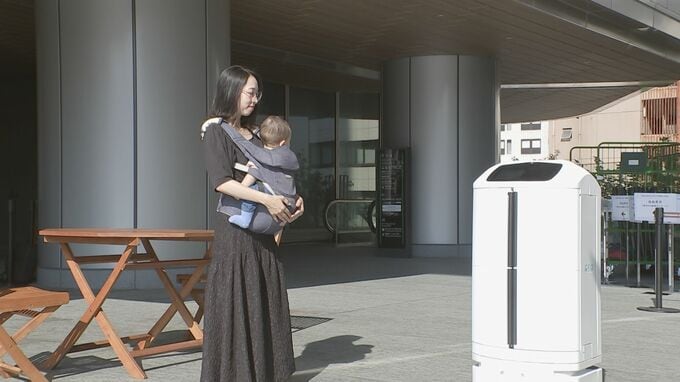 AIで個人の属性を分析しロボットが最適な商品を配送　国内初の“おもてなし”東京・高輪で運用開始|TBS NEWS DIG