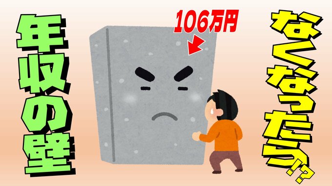 社会保険の壁「106万円の年収の壁」がなくなると“手取り”は増える？減る？新たな「週20時間の壁」とは…【年収シミュレーション】|TBS NEWS DIG