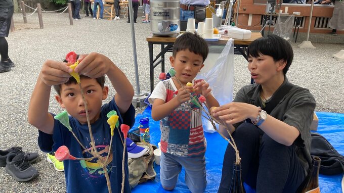 大分市の夏の風物詩「長浜さま」名物のおみかもち作り　|　大分のニュース｜OBS NEWS｜大分放送