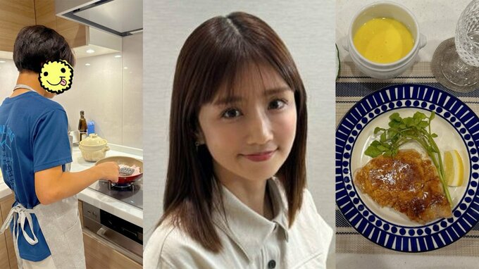【 小倉優子 】　中学生長男と手料理ショット　「あと6年したら、一緒にお酒も飲めちゃう！！」成長実感の夕食メニューに反響|TBS NEWS DIG