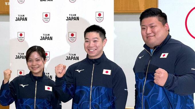 宮本昌典「同時にメダルを」男子は40年ぶり、女子は4大会連続メダルへ【ウエイトリフティング代表内定会見 】|TBS NEWS DIG