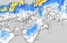 【大雪情報】近畿地方　24日夜のはじめ頃から再び大雪となる見込み　25日夕方までの24時間に多い所で北部で60センチ  中部で50センチ  南部で10センチ降雪予想【雪と雨のシミュレーション】　|　富山のニュース｜天気・防災｜チューリップテレビ
