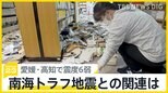 愛媛・高知で震度6弱、南海トラフ地震との関連は?国の地震調査委「発生の可能性が高まったわけではない」【news23】|TBS NEWS DIG