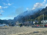 いわき市四倉町の山林火災、約3時間後に鎮火 下草約2000平方メートル焼く けが人なし(午後4時10分現在)|TBS NEWS DIG