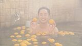 冬至 別府市営温泉で「ゆず湯」 朝風呂で体の芯までポカポカ | 大分のニュース|OBS NEWS|大分放送