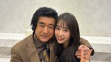 【藤岡弘、の三女・藤岡舞衣】「「世界一大好きなお父さん!」父・藤岡弘、の80歳をお祝い 顔をくっつけたツーショット写真を公開|TBS NEWS DIG
