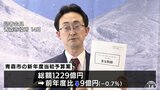 青森市新年度当初予算案１２２９億円　知事選出馬に伴う小野寺市長の辞職見据えて「骨格予算」として編成|TBS NEWS DIG