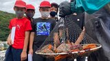 小学生が「五感で楽しむ体験授業」 地元特産の“ヒオウギ貝”を味わい 養殖場で学ぶ 大分 | 大分のニュース|OBS NEWS|大分放送