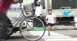 車の影から自転車が飛び出して来たら…園児が模擬体験　長野市の自動車学校で交通安全教室　|　SBC NEWS | 長野のニュース | SBC信越放送