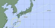【台風7号】西日本から東日本の太平洋側に接近見込み　26日午後4時時点で奄美市の西、時速約20キロ北東へ　関東甲信は最大200mm降雨か【雨と風のシミュレーション】　|　富山のニュース｜天気・防災｜チューリップテレビ