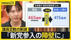 「議員定数の削減」は少数政党に影響　チームみらい・安野党首に聞く、合意に笑み…高市氏が初の“女性総理”を確実に　自民・維新が連立政権樹立へ【news23】| TBS CROSS DIG with Bloomberg