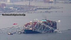 米ボルティモア　橋の崩落事件　水中の車両から2人の遺体を発見| TBS CROSS DIG with Bloomberg