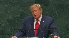 トランプ大統領が国連総会で演説　イランへの軍事攻撃を正当化　ICC脱退も呼びかけ| TBS CROSS DIG with Bloomberg