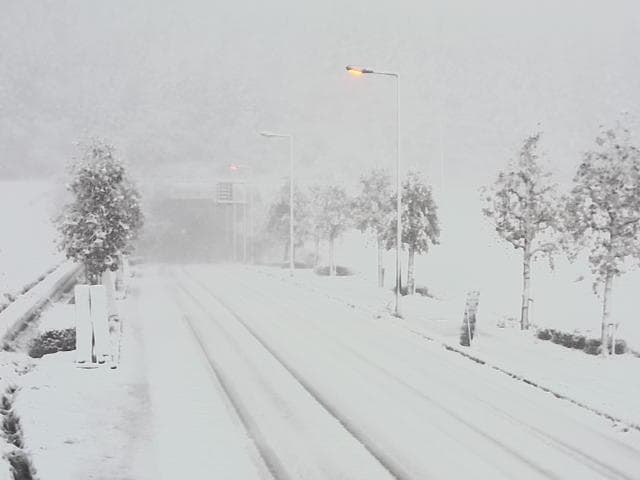 中国山地はまとまった雪　アメダスでは各地で積雪を観測　高速道路は冬用タイヤ規制　広島市でも雪交じる|TBS NEWS DIG
