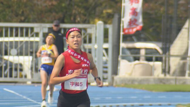 愛媛県高校総体三冠…けがと貧血を乗り越え見せた意地の区間賞! 宇和高エース松岡美来選手 都大路への執念で最大1分30秒差を逆転し四国大会へ|TBS NEWS DIG