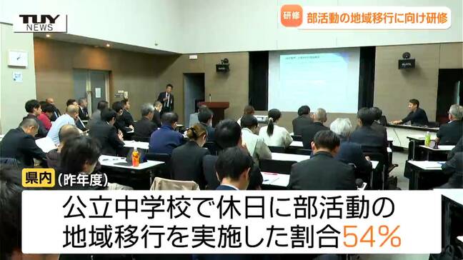 練習場所や指導者に関する課題も...「部活動の地域移行」について市町村の担当者などが課題を共有（山形）|TBS NEWS DIG