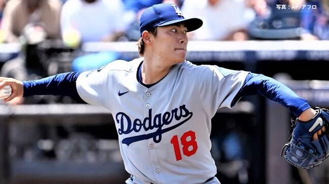 山本由伸 6回途中無失点 10勝目の権利を手に降板、気温36℃の中で熱投 味方のミスを完璧にカバー|TBS NEWS DIG