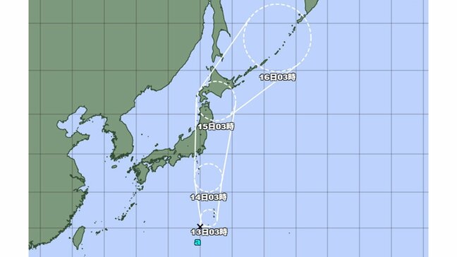 【台風情報】きょう台風5号発生へ　日本列島直撃コース　今後の進路と勢力を詳しく　気象庁|TBS NEWS DIG
