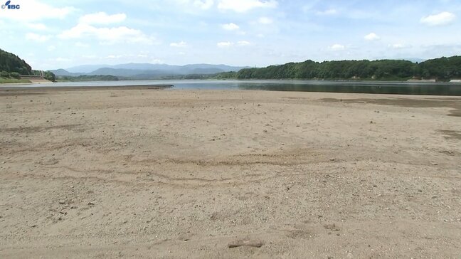 水不足続く岩手県内　御所ダム貯水率が0％に　通常、放流に使わない水の緊急利用を開始　盛岡市|TBS NEWS DIG