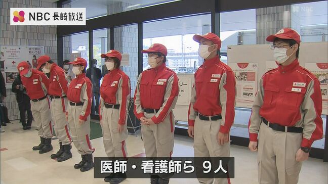 「被災者の健康管理をしっかりやっていきたい」日赤長崎県支部が石川県へ医療救護班を派遣|TBS NEWS DIG