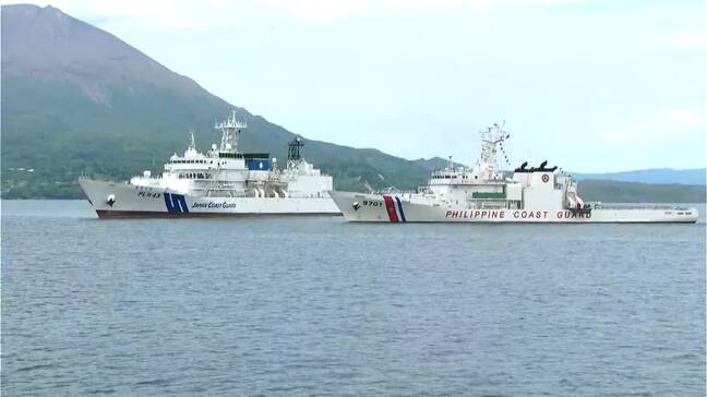 鹿児島湾での日米比の合同訓練「連携協力関係強化できた」第十管区海上保安本部　定例会見|TBS NEWS DIG