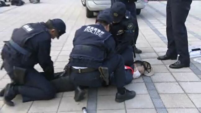 「うるせー！刺すぞ！」無差別殺傷事件想定、警察が訓練　4年前には福島駅前で切り付け事件も　福島|TBS NEWS DIG